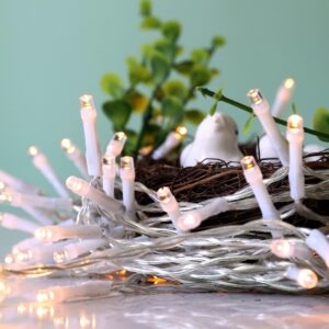 001_31 Battery-powered 5m/16.4ft 40-LED Fairy Lights with Remote Timer