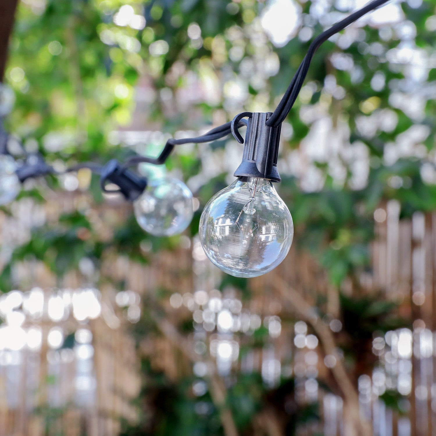 007_2 Plug-in 25-Bulb Connectable Vintage String Lights