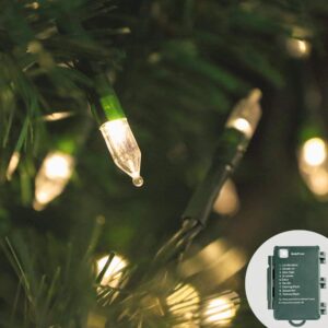 100led-01 Christmas Tree String Lights, 11M 100 Warm White