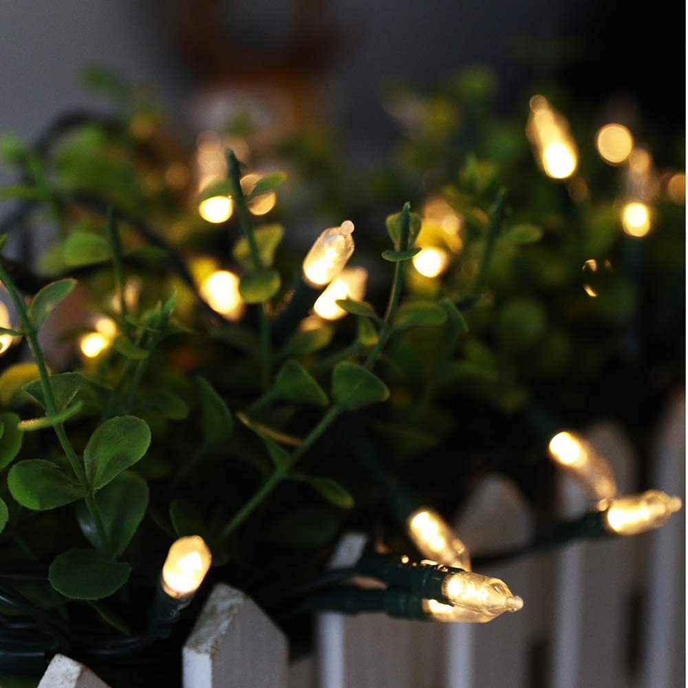 100led-06 Christmas Tree String Lights, 11M 100 Warm White
