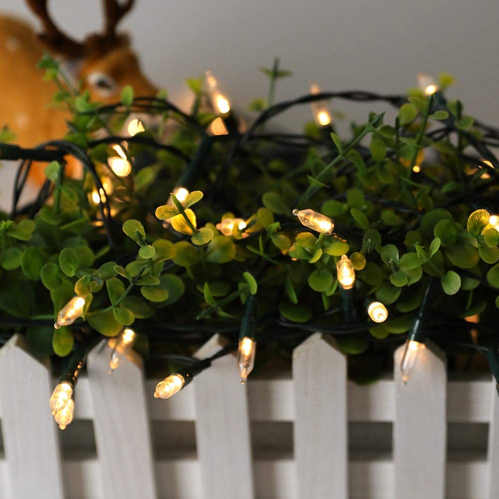 100led-07 Christmas Tree String Lights, 11M 100 Warm White