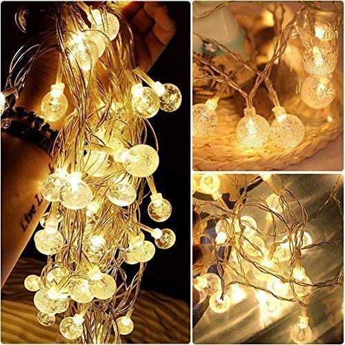 618Zw_2Bwdg_2BL._AC KooPower Battery-powered 5m/16.5ft 30-LED Crystal Ball Lights