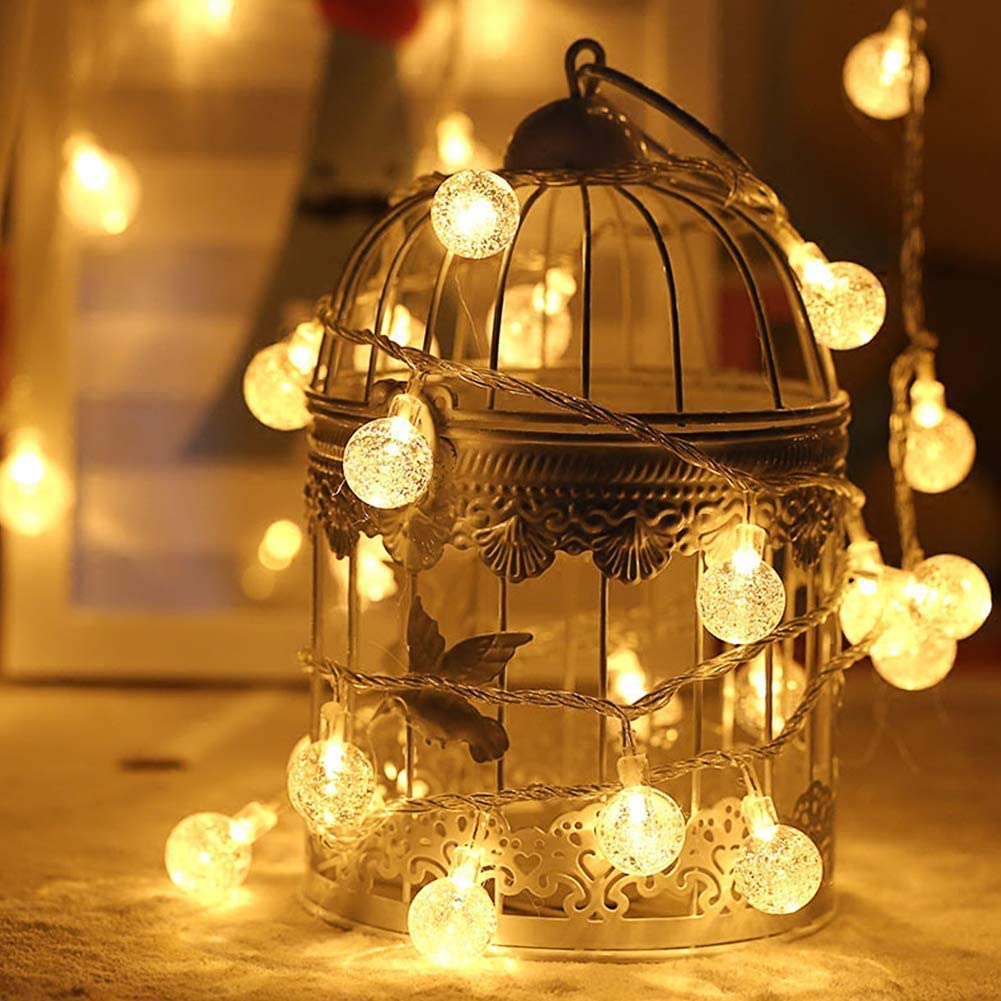 61fbciIzirL._AC_SL1001 KooPower Battery-powered 5m/16.5ft 30-LED Crystal Ball Lights