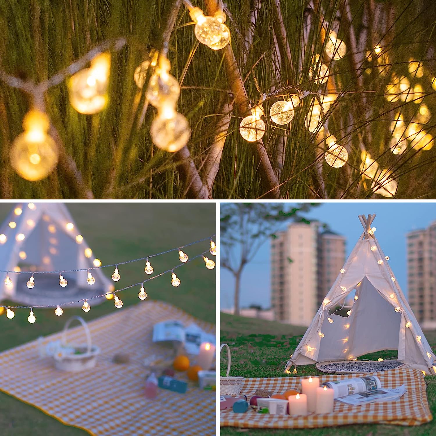 81MzfNIyBcL._AC_SL1500 20ft Solar Fairy Lights