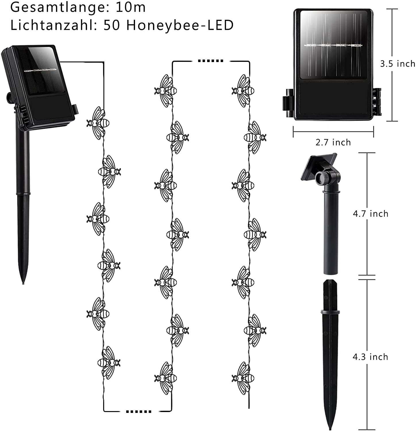 B09V5BJNJZ_PT01_1448x1500_2daee4ea-2a1e-4011-8e0d-340932d15956 Solar Bee String Lights 33ft / 10M, 50 LEDs