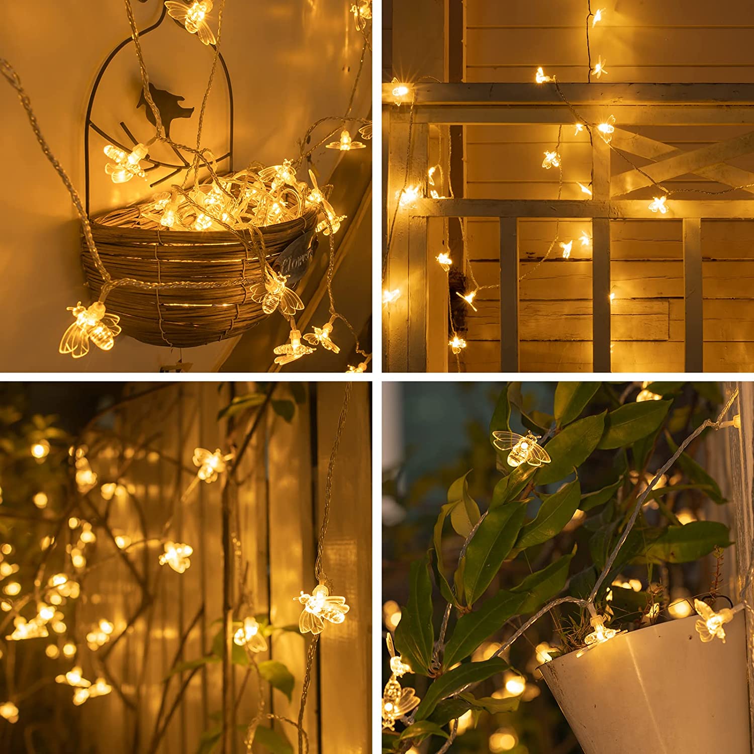 B09V5BJNJZ_PT06_1500x1500_1fc96cbb-9ac9-49c7-8688-c8ace43c4136 Solar Bee String Lights 33ft / 10M, 50 LEDs