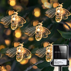 Solar Bee String Lights 33ft / 10M, 50 LEDs