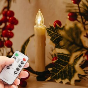 Replacement Remote Control for Koopower Clip-on LED Christmas Tree Candles – Official Original Spare Remote